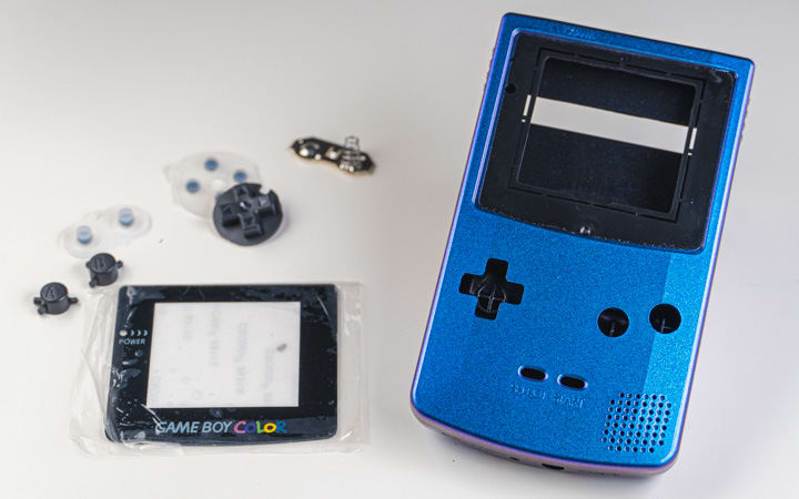 Game Boy Color Chameleon Shell Kit