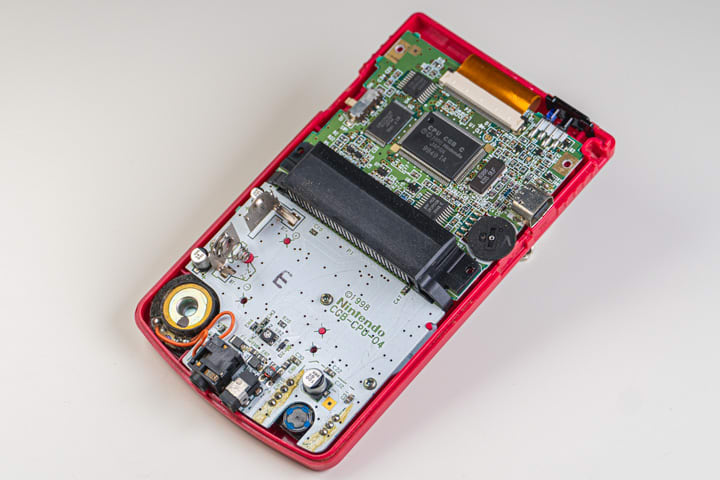 Game Boy Color Inside Back