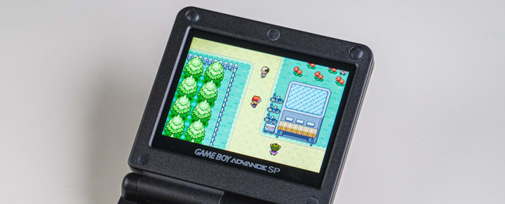 Game Boy Advance SP IPS Screen