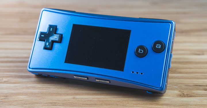 Japanese Lite Blue Game Boy Micro