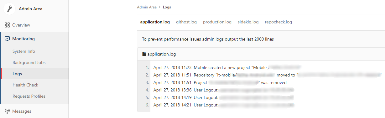 gitlab-logs