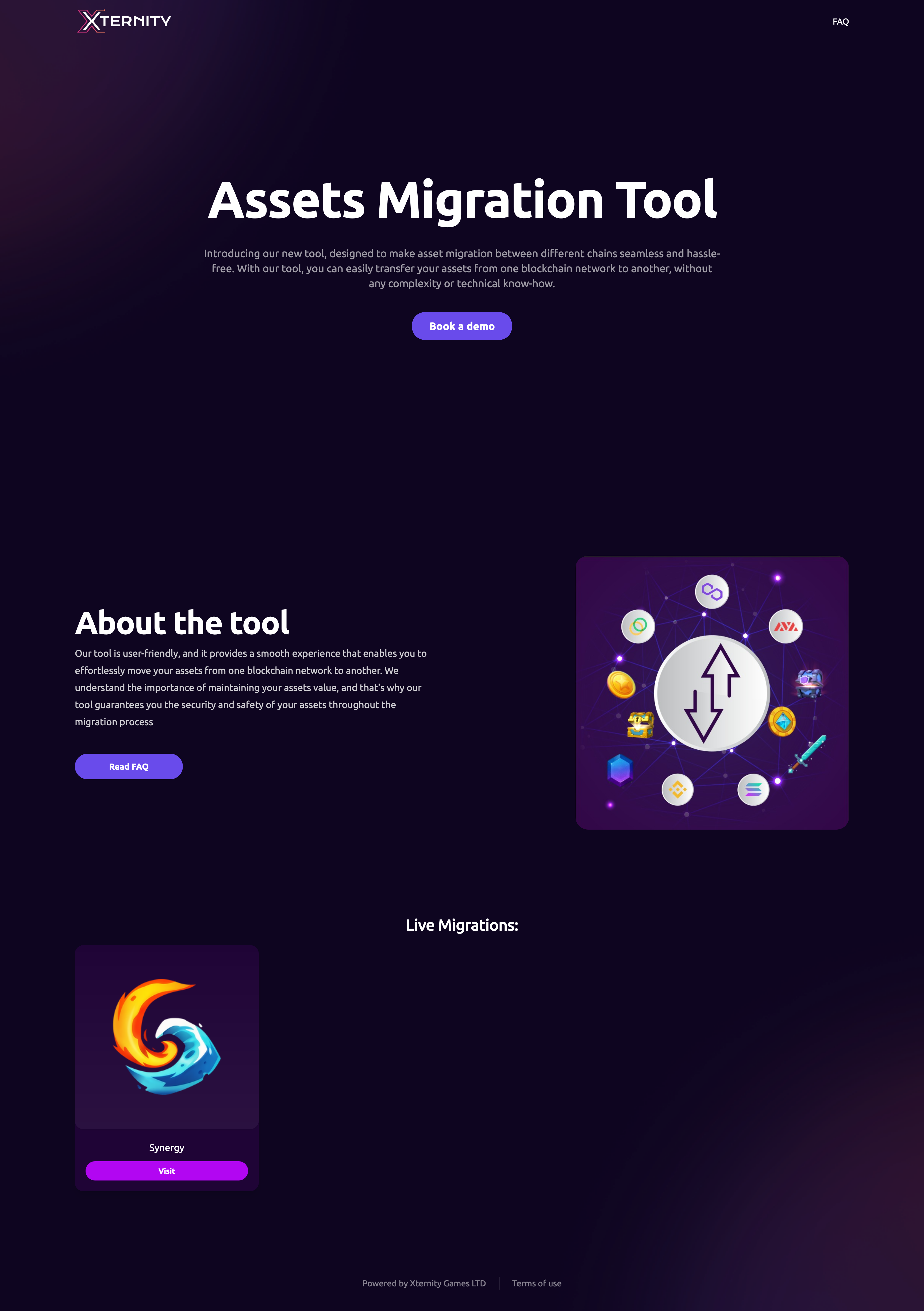 Xternity Migration Tool