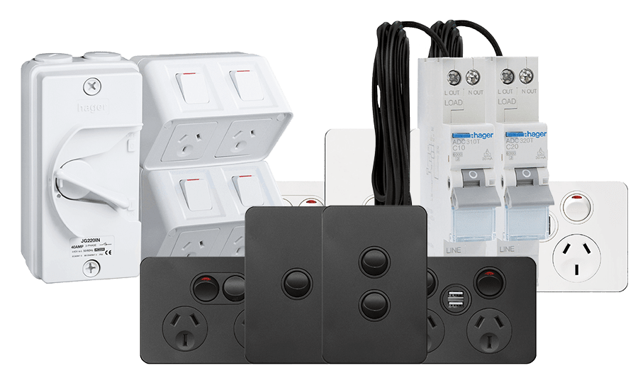 Hager switches