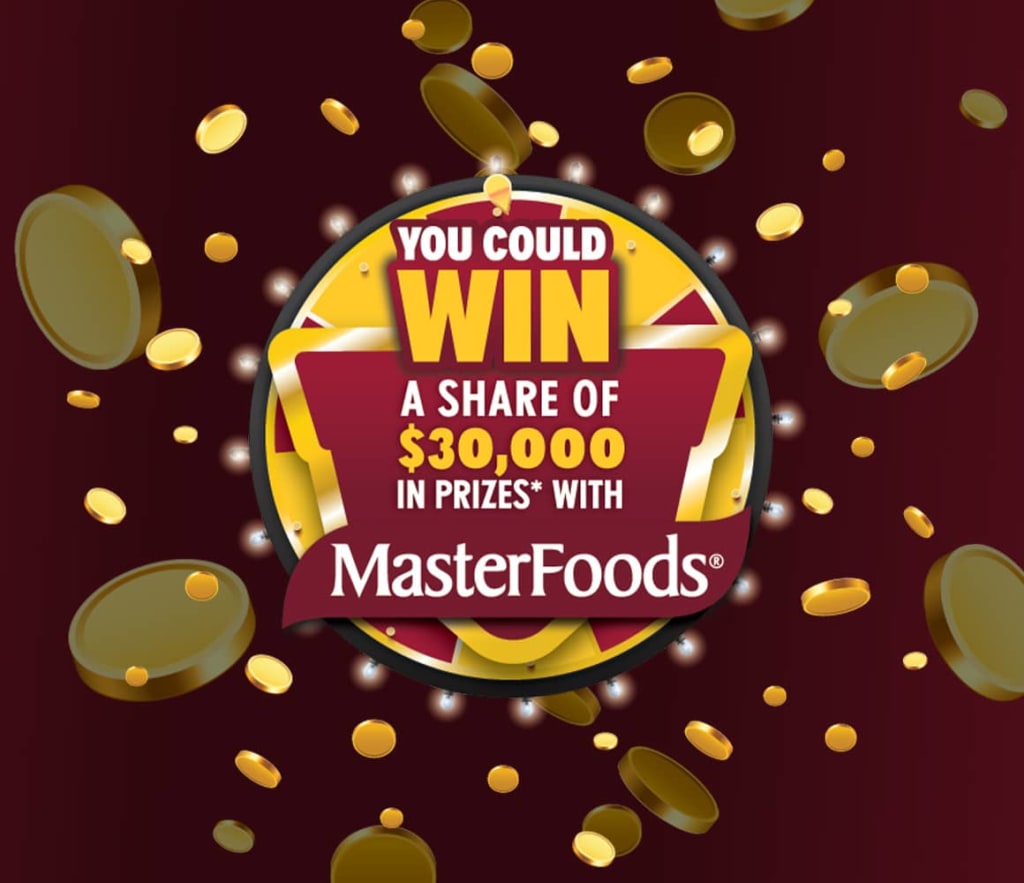 Masterfoods promotion banner