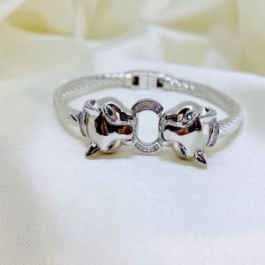 Majestic Panther 925 Sterling Silver Bracelet