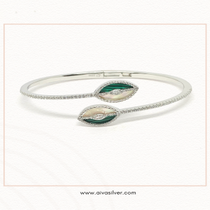 silver 925 embrace petals