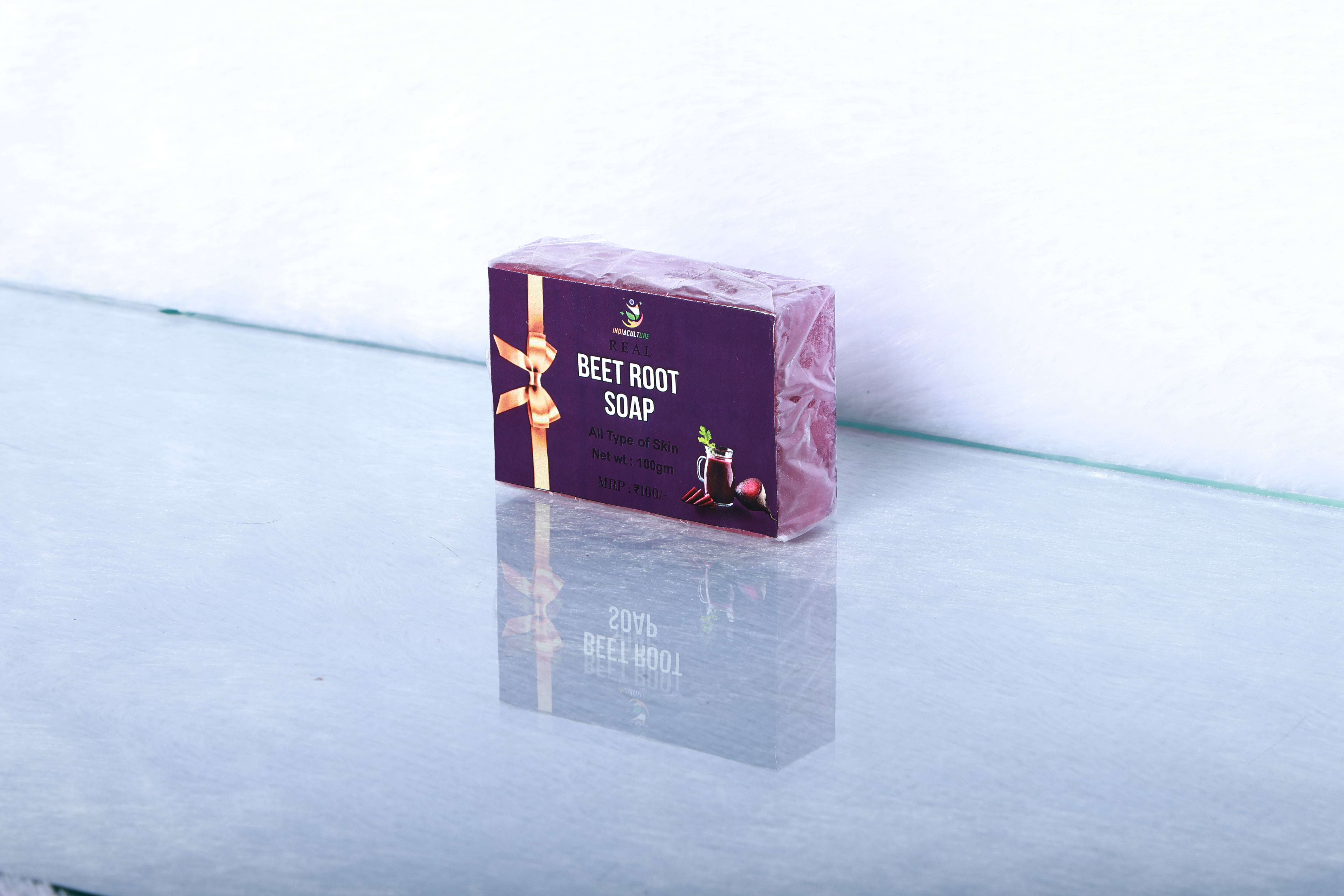 Beetroot soap
