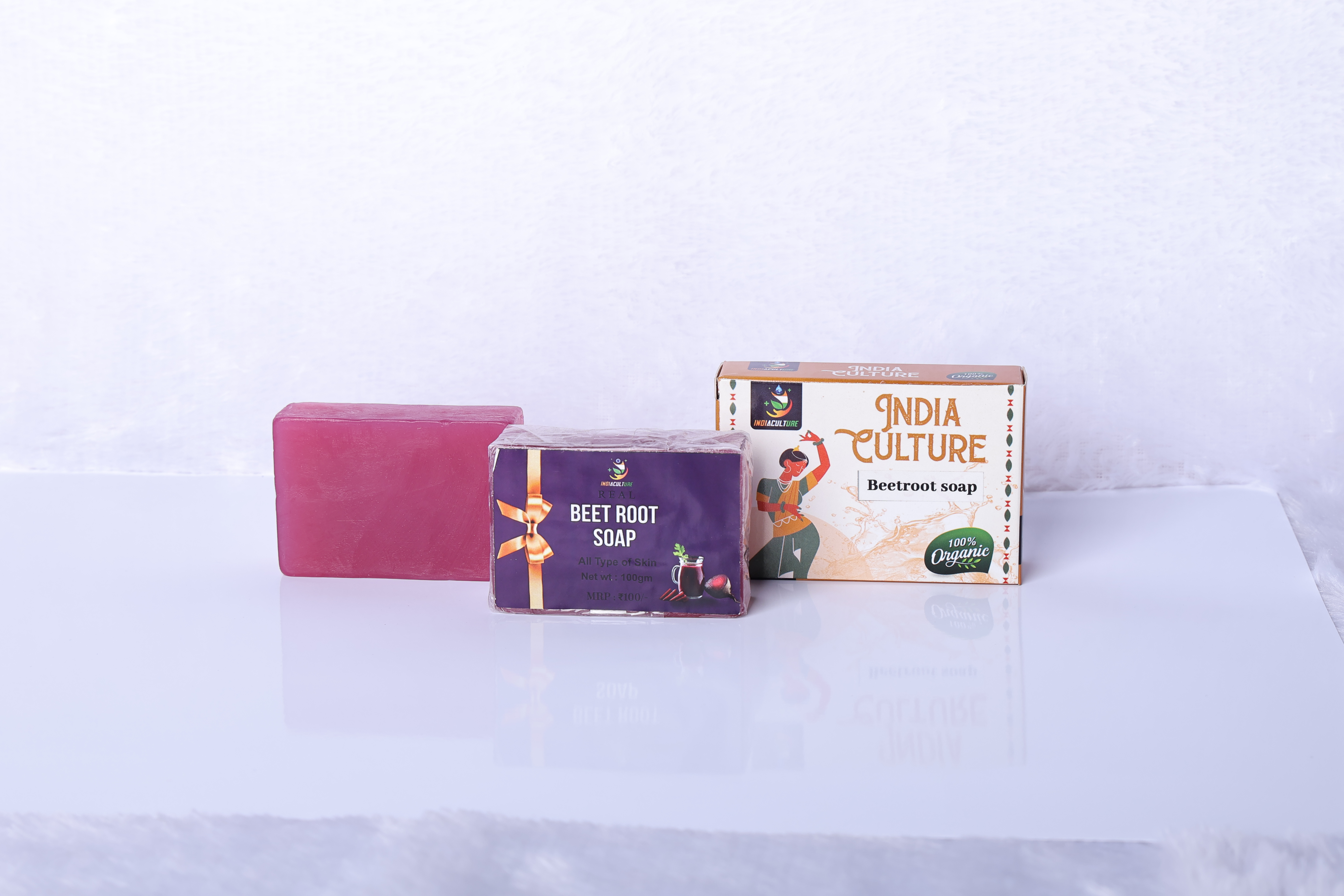 Beetroot soap