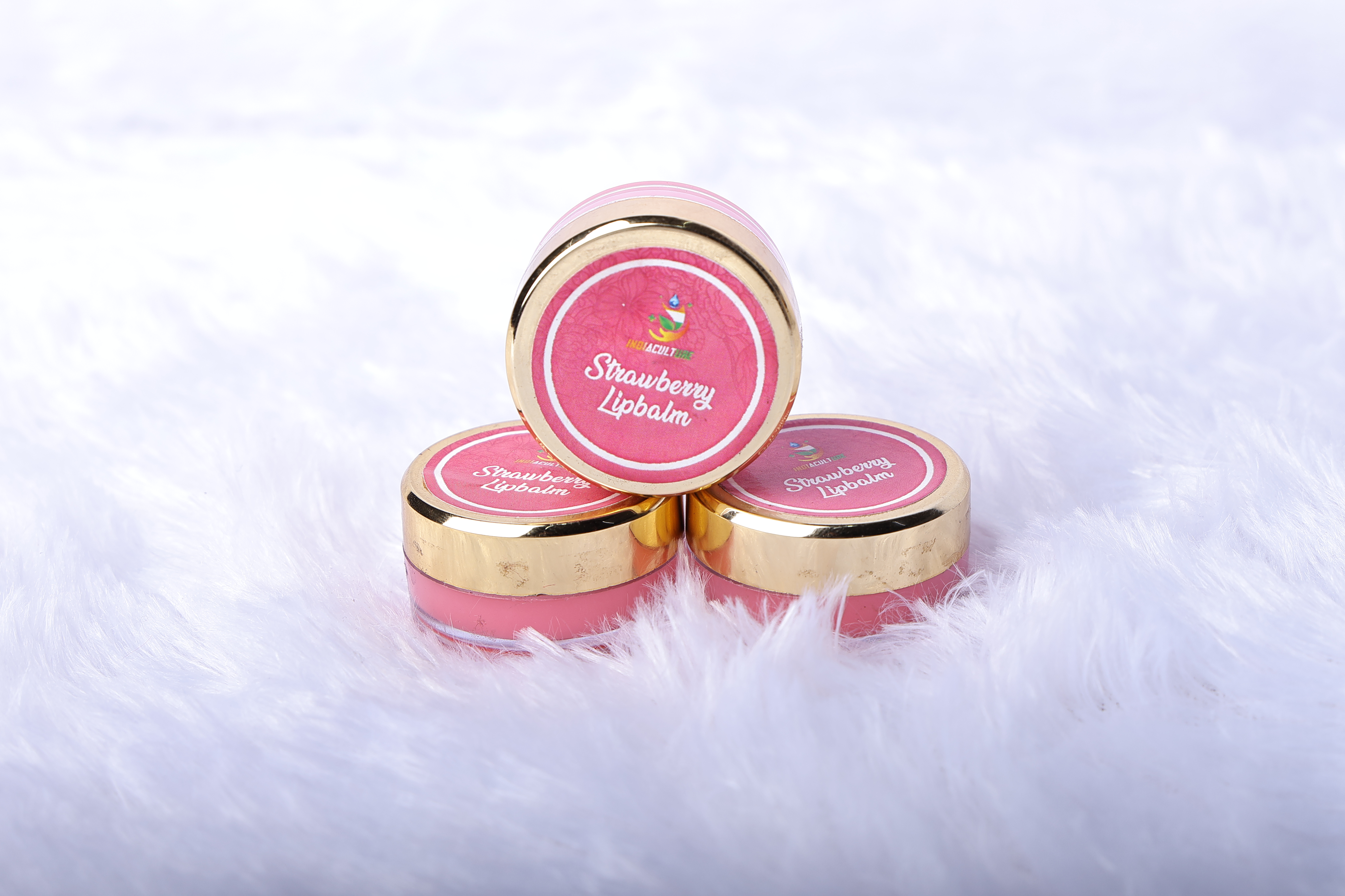 Strawberry lip balm