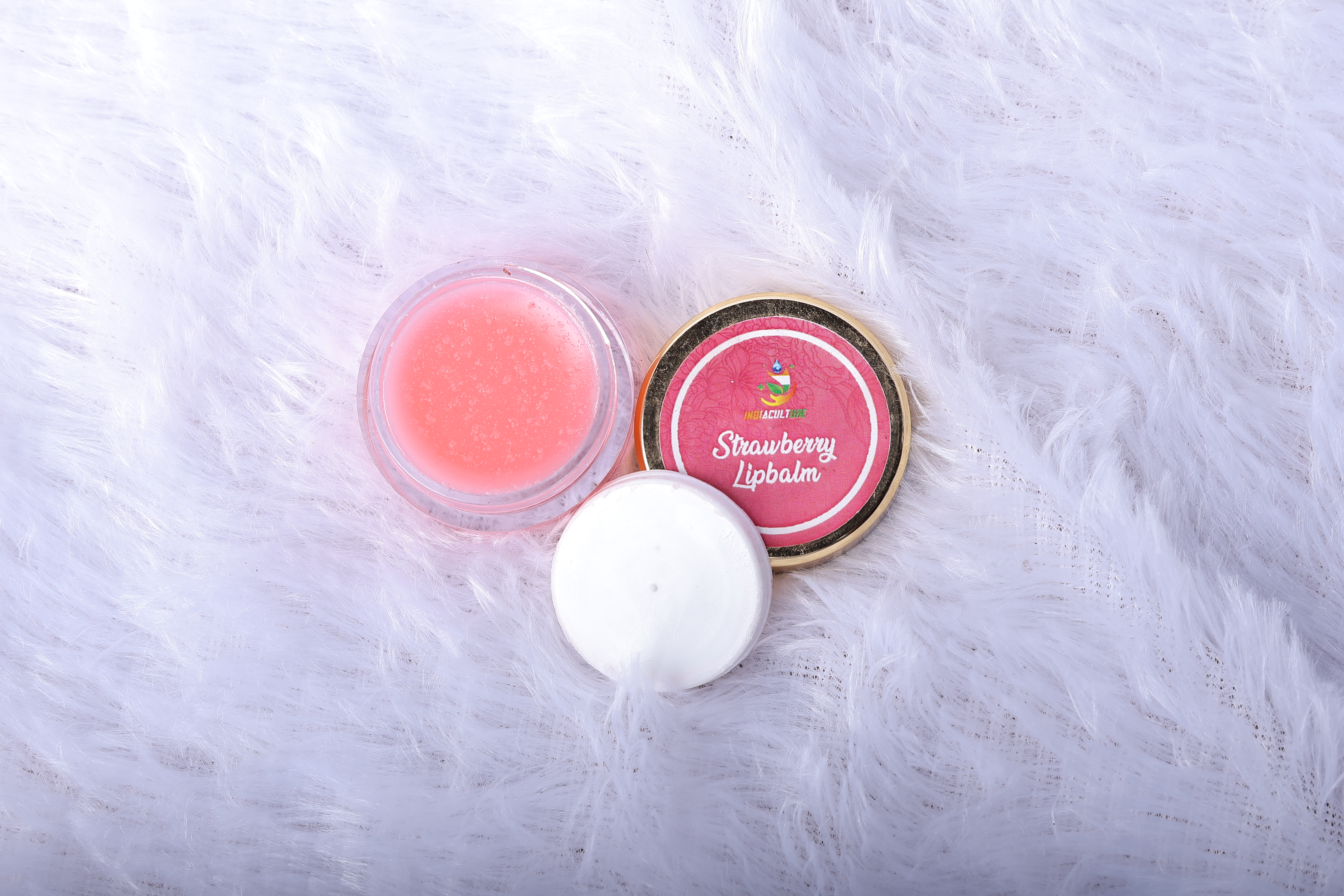 Strawberry lip balm