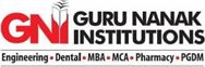 GNI Guru Nanak Institutions job vacancies for Dean and Professors