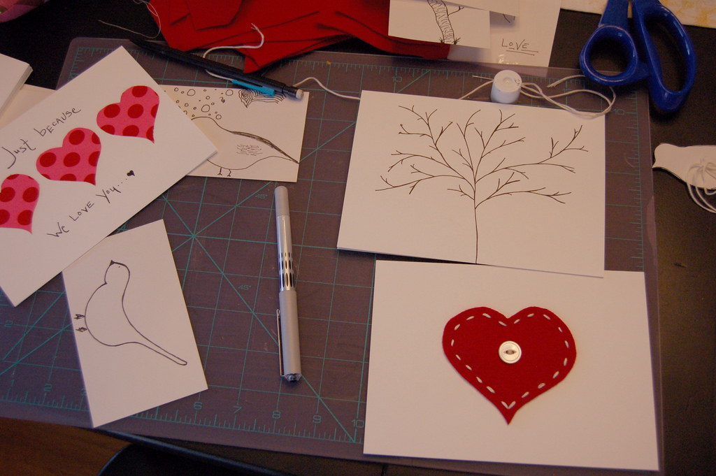 DIY School Valentine's Day Cards For Kids