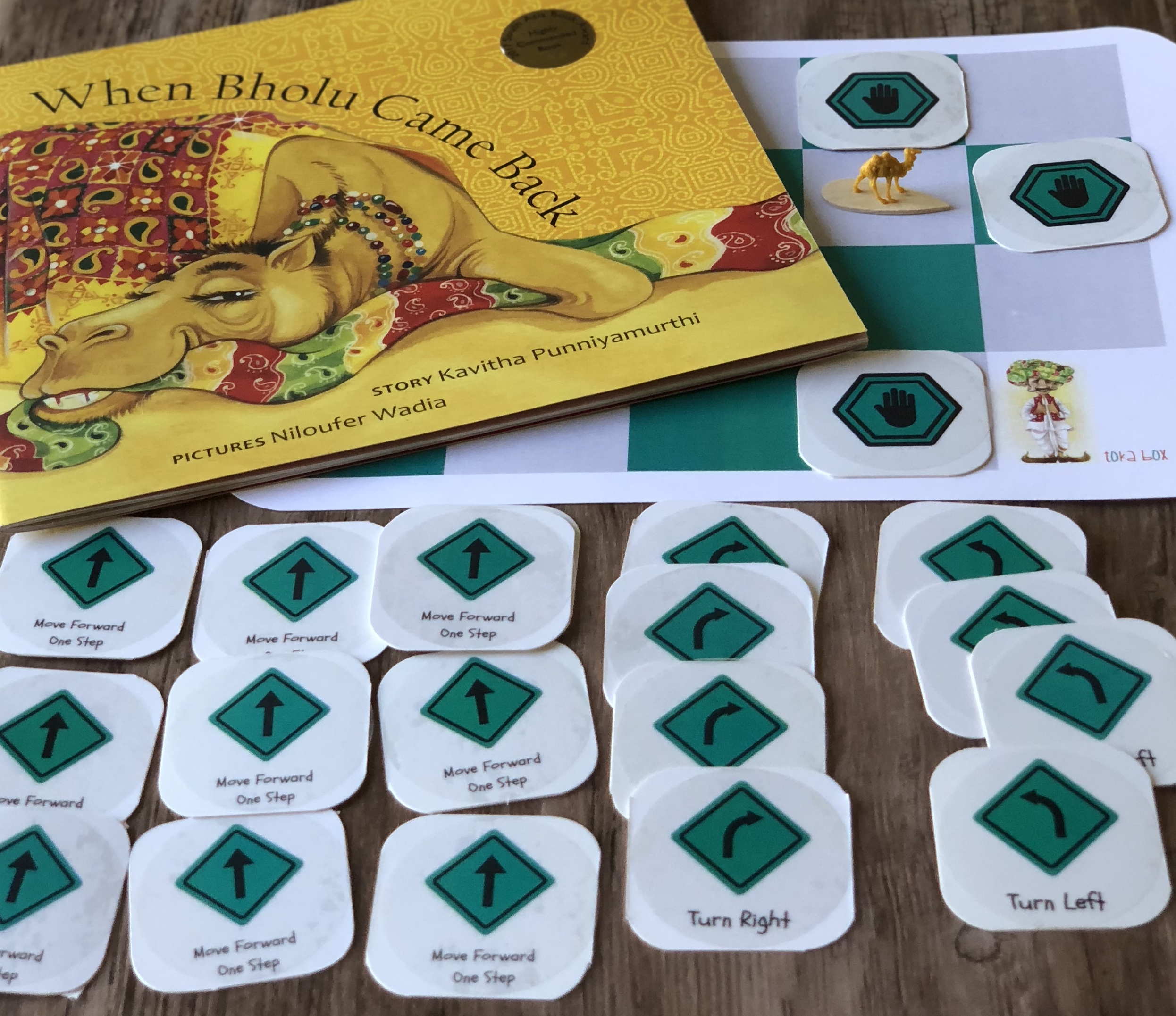 Coding Board Game for Preschoolers