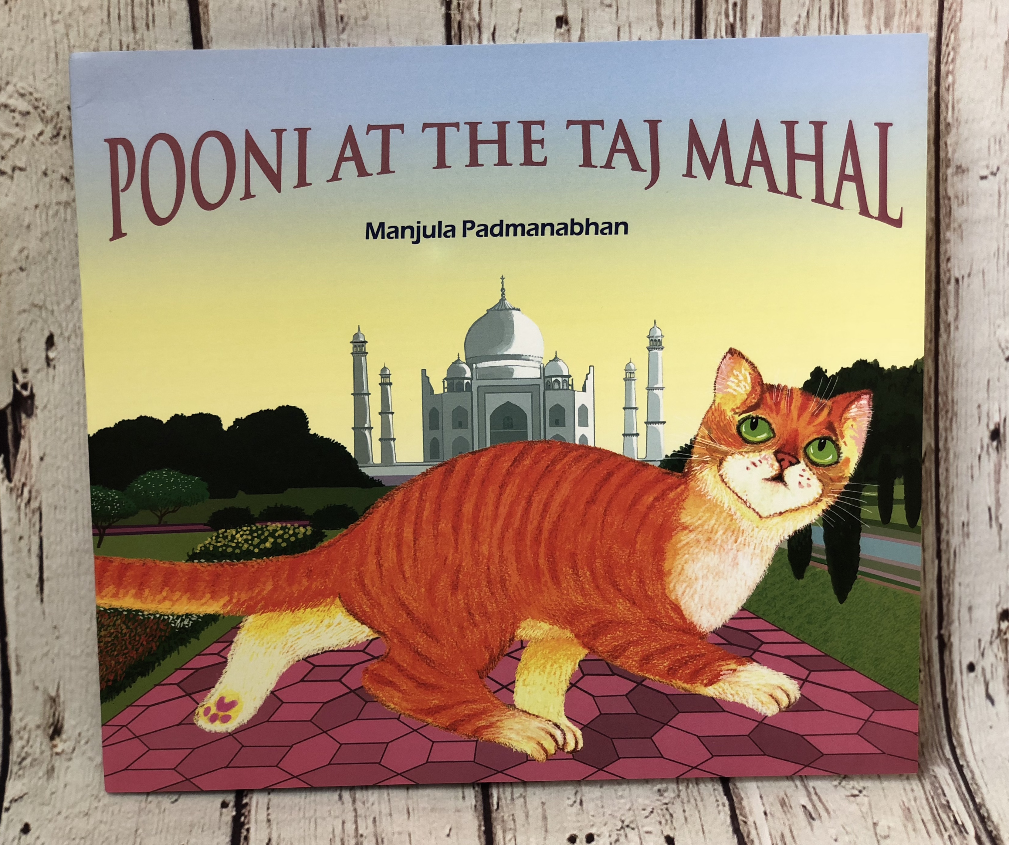 Pooni at the Taj Mahal