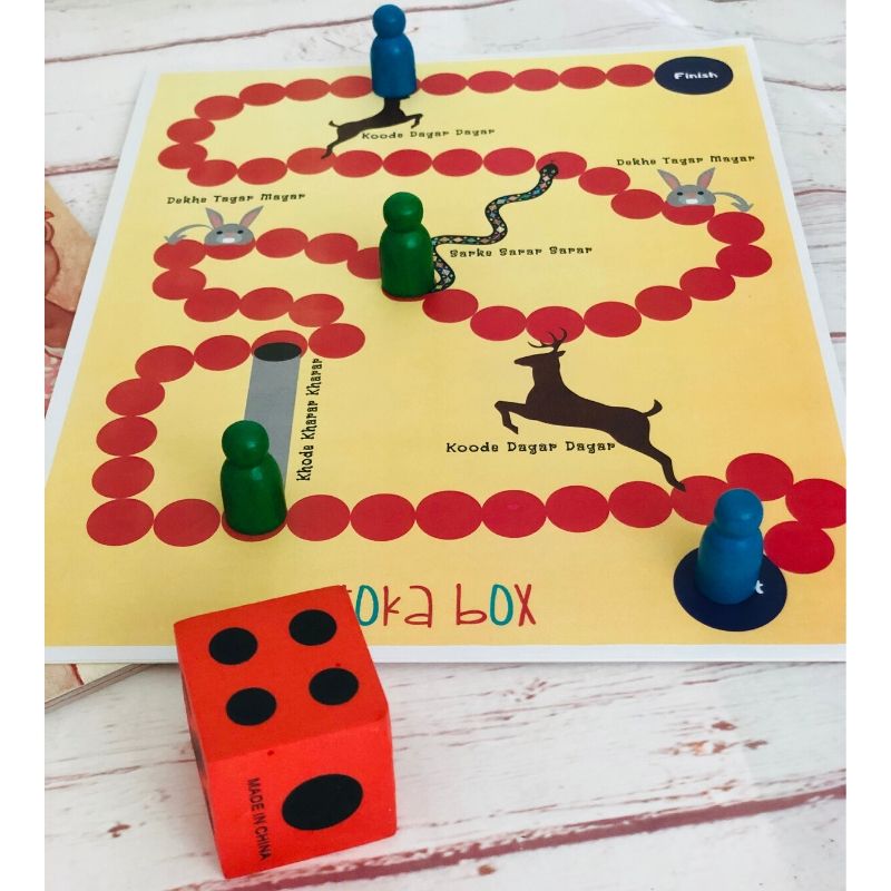 Bilingual Board Game