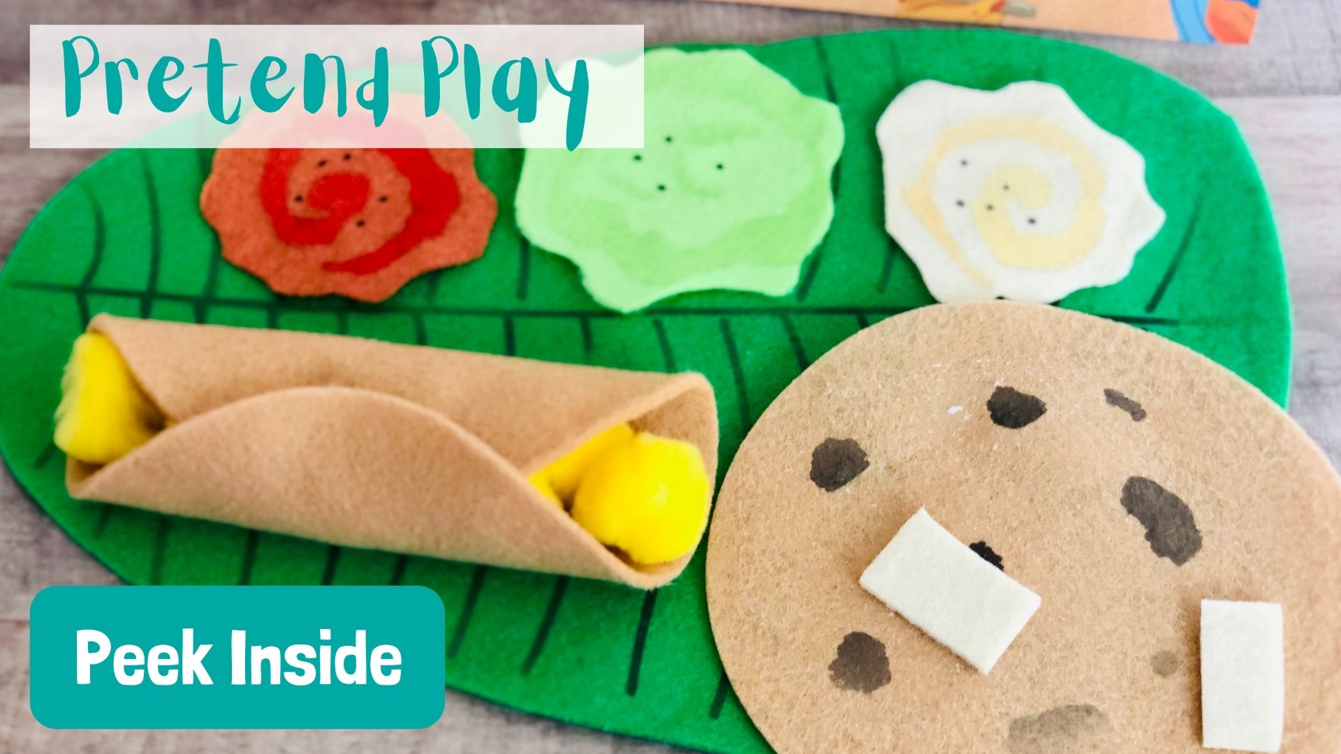 Pretend Play Indian food