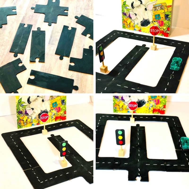 Road Puzzles for preschoolers