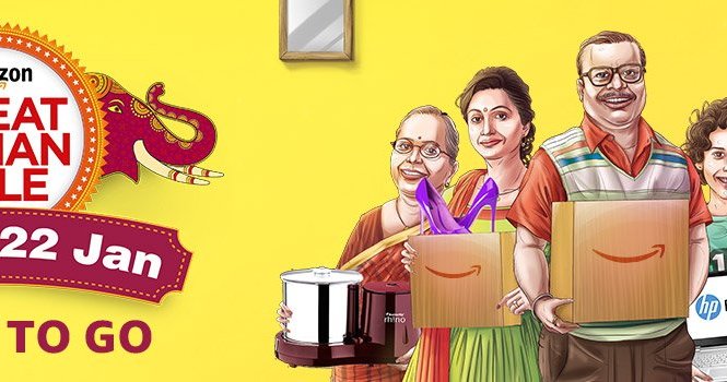 Amazon Great Indian Festival Sale 2017 is just 4 days ago, Get ready for the dates: 20, 21, 22 January!