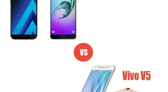 Samsung Galaxy A7 (2017) Vs Vivo V5: Comparison