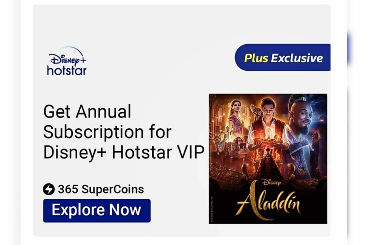 How To Get Disney Plus Hotstar Premium And Vip Subscription Free On Flipkart Using Supercoins