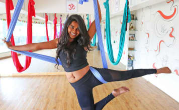 aerial yoga