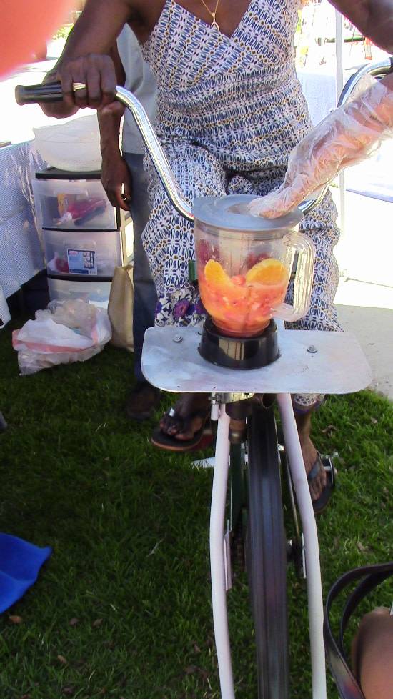 Smoothie bike