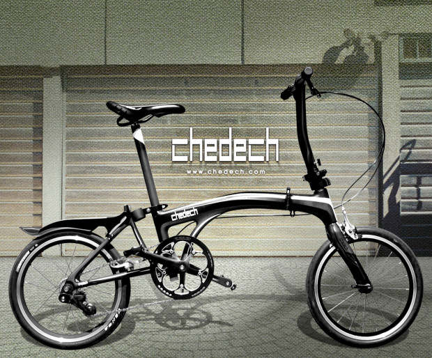 Carbon Folding Bike chedech Fully featured functional and