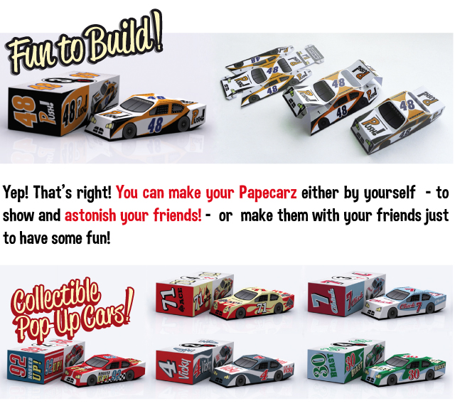 PAPECARZ: The Papercraft Racing Board Game | Indiegogo