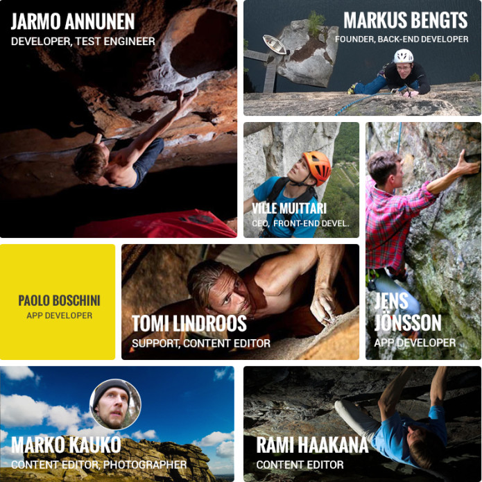 27 Crags Rock climbing app Indiegogo