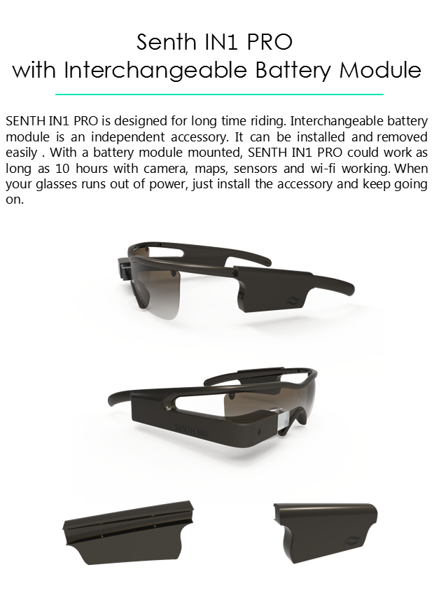 SENTH IN1: The first true AR cycling glasses | Indiegogo