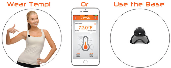 Wearable smart thermometer Check-my-Temp raising funds at Indiegogo