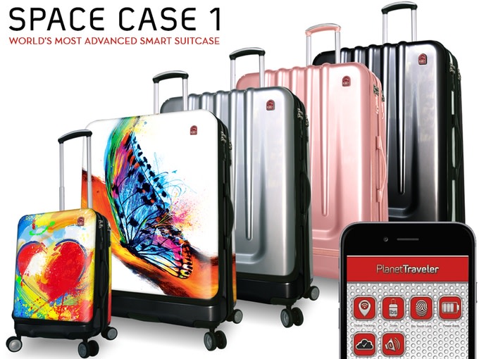 space case luggage