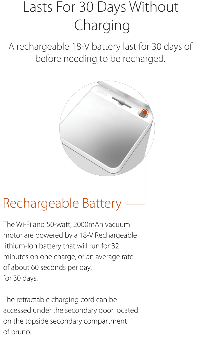 Bruno 'Smart' Trash Can With BuiltIn Vacuum. Indiegogo