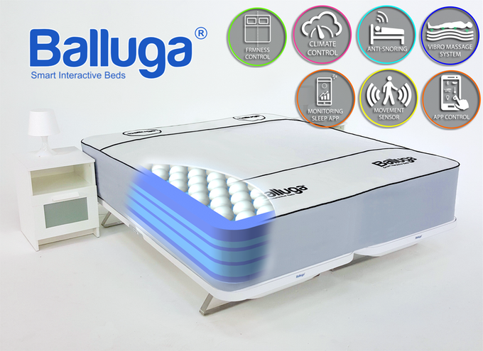 A smart bed with an array of smart features