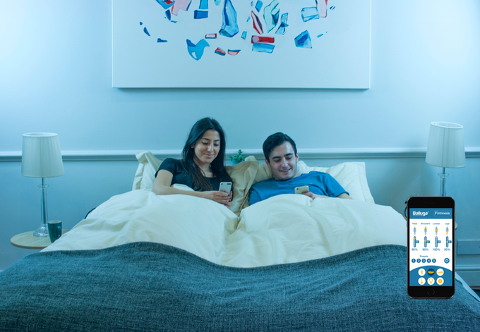 Control the firmness of your mattress with an App