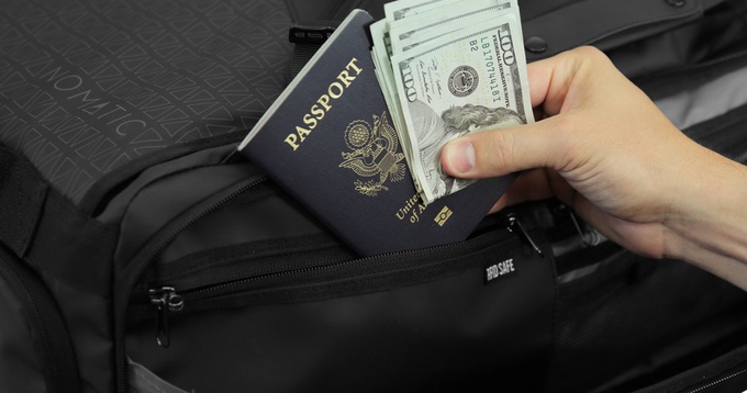 Perfect place to safely travel with valuables and RFID scannable items.