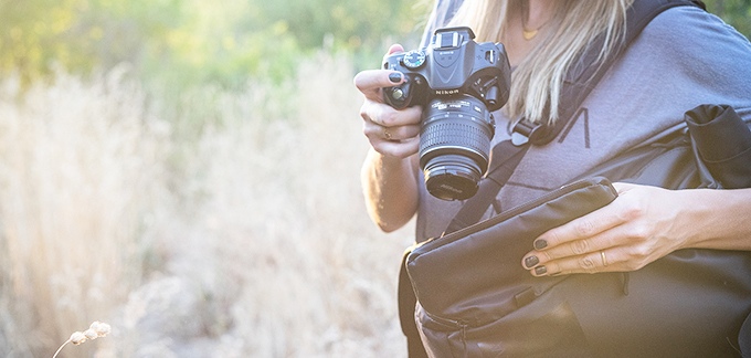 Side access means your camera (or anything else you are carrying) is quick to grab when you need it.