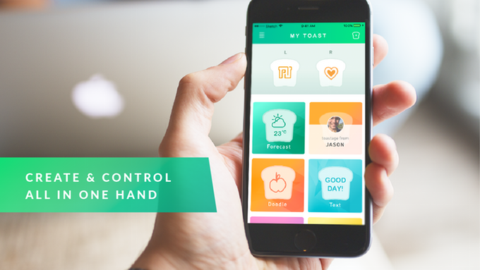 Toasteroid- APP Controlled Smart Image Toaster | Indiegogo