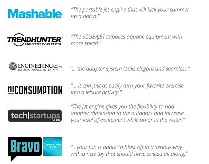 SCUBAJET. World's most powerful water jet! Indiegogo