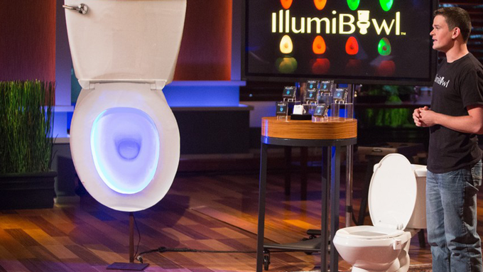IllumiBowl 2.0: Toilet Night Light Shark Tank | Indiegogo