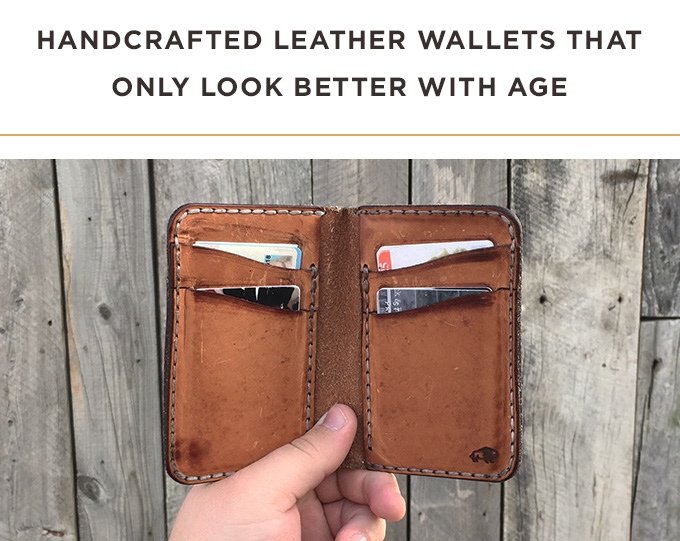 Stock & Barrel Wallets That Look Better With Age Indiegogo