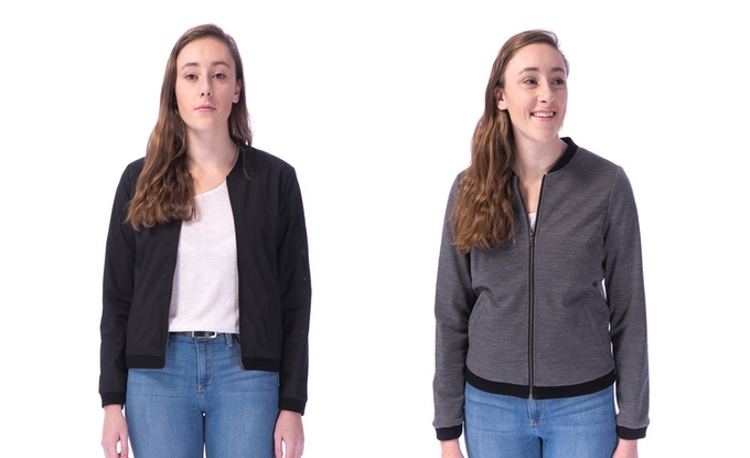 The Minimal for her, nylon side and merino side