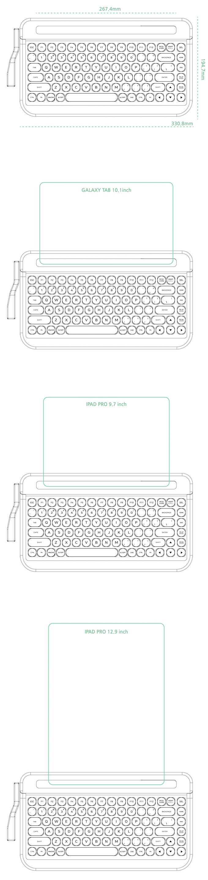 penna keyboard manual