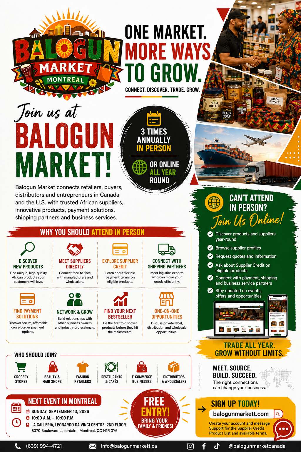Join Us at Balogun Market — In Person or Online