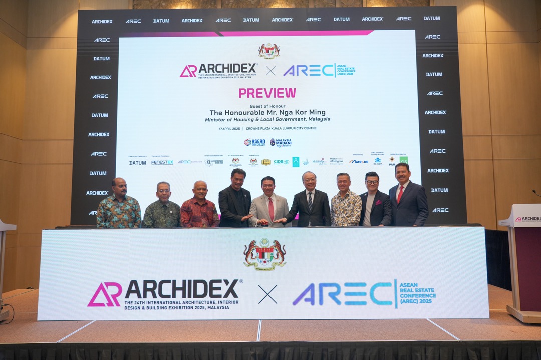 ARCHIDEX & AREC 2025 PREVIEW: MALAYSIA’S MINISTER OF
HOUSING AND LOCAL GOVERNMENT REAFFIRMS COMMITMENT TO
SUSTAINABLE URBAN DEVELOPMENT