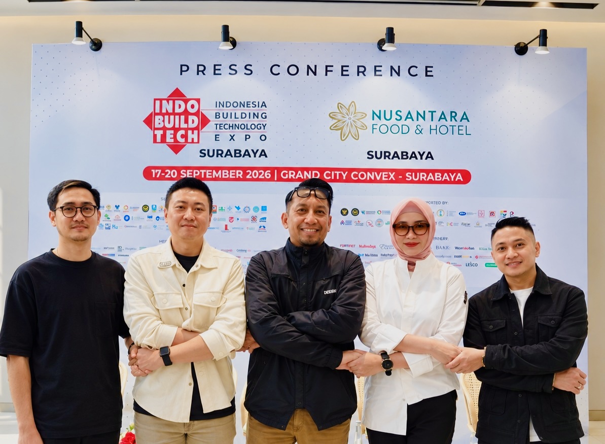 IndoBuildTech Surabaya 2026 Returns to Drive Material Innovation in Architecture and Interior Design