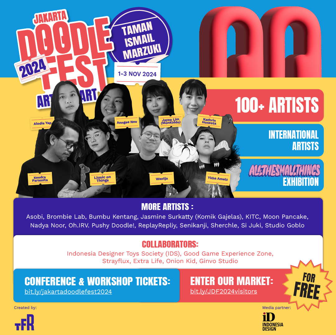 Jakarta Doodle Fest Art School Roadshow
