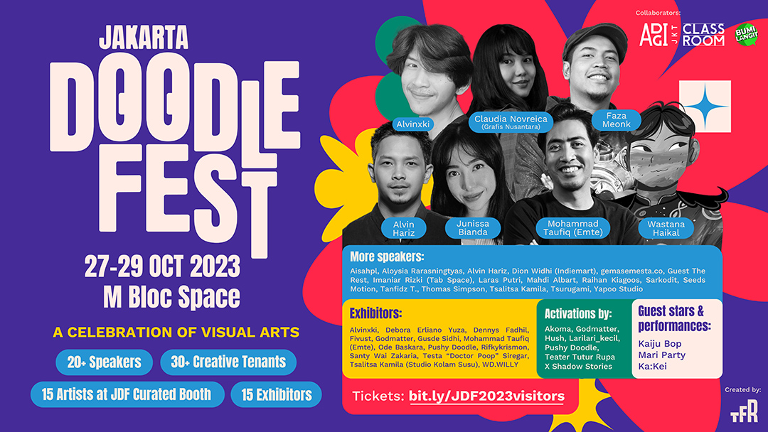 Jakarta Doodle Fest, A Celebration of Visual Arts and Intellectual Property