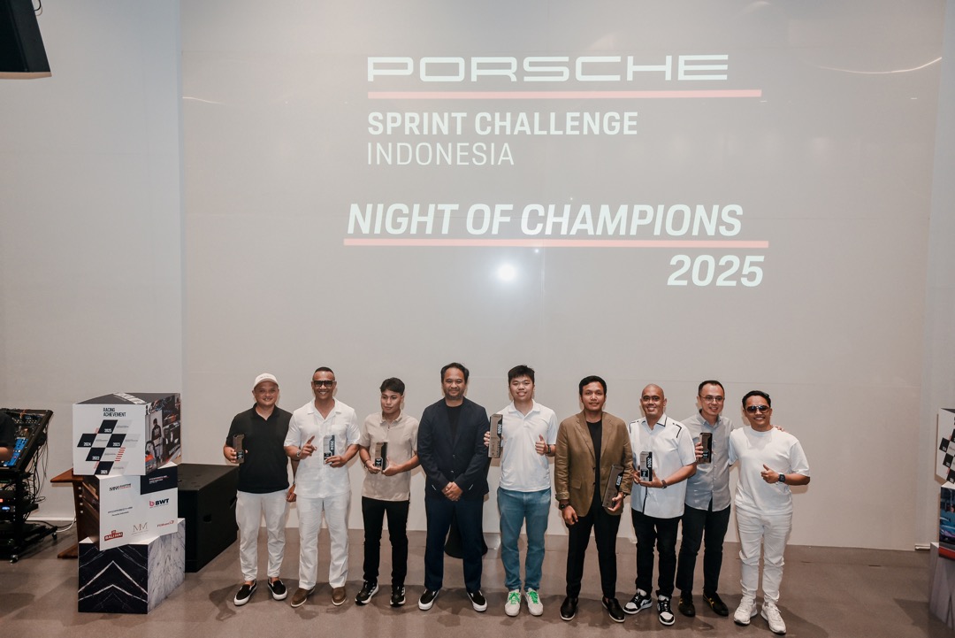 The Porsche Sprint Challenge Indonesia Night of Champions 2025 Marks the Highlight of the Season for Drivers and Teams