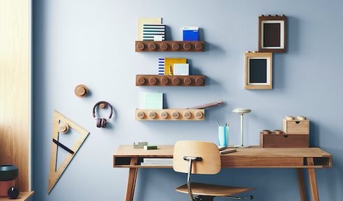 Oversized Lego as Wooden Home Accessories